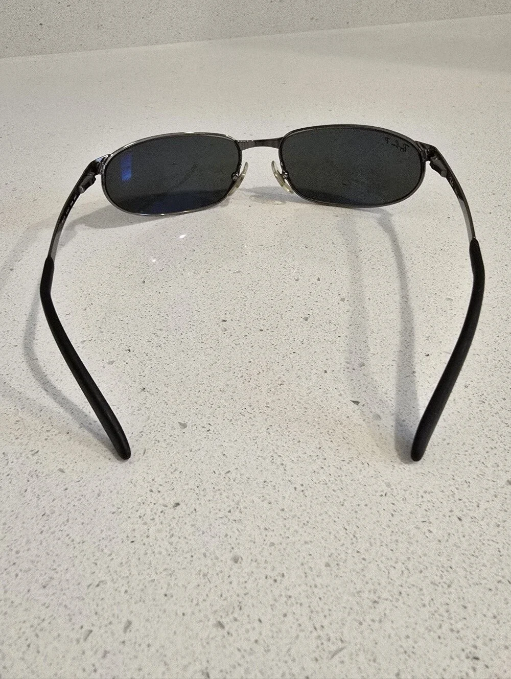 Vtg Ray-Ban Polarized Vintage Men's Flight Wrap Sunglasses